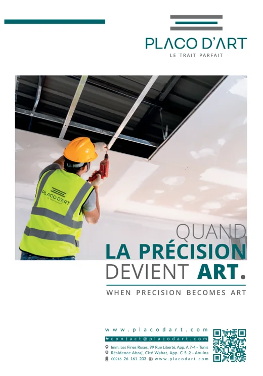 Couverture de la brochure Placo d'Art